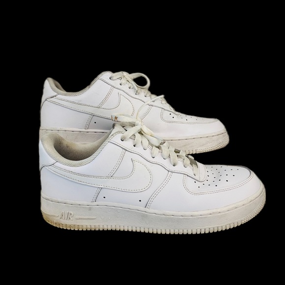 Nike | Shoes | Nike Air Force S Low White Size 1 Us Eu 44 Uk 9 | Poshmark